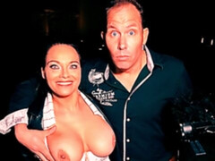 Grosser schwanz, Grosse titten, Blasen, Braunhaarige, Schmutzig, Hundestellung, Geld, Strümpfe