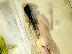 Braunhaarige, Latina, Masturbation, Natürlichen titten, Zierlich, Piercing, Muschi, Titten