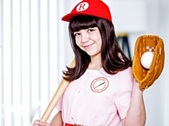 18 años, Verga grande, Mamada, Morena, Estilo perrito, Tetas naturales, Adolescente, Tetas