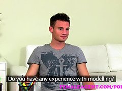 Unexpected casting fucks MILF agent beautifully