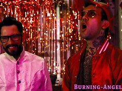 Mooi, Classisch, Schattig, Emo jongen, Sperma in gezicht, Fetisj, Orgasme, Tatoeage