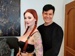 Arsch, Grosse titten, Blasen, Hundestellung, Handjob, Küssen, Milf, Rotschopf