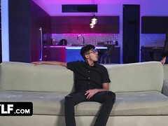 Big Titted Bombshell MILF Bunny Madison Porn Interview Gets Wild And Ends Up With Hardcore Fuck - Pornstar gives blowjob