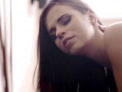 Tetas grandes, Mamada, Pareja, Corrida, Tetas naturales, Pantaletas, Español, Tetas