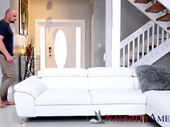 Большой член, Большие сиськи, Минет, Брюнетки, Сперма во рту, Семяизвержение, Глубокая глотка, Хд