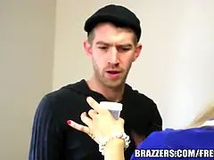 Brazzers - Sexy milf Rebecca Moore takes big dick