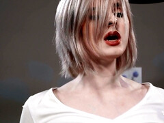 Lamer culo, Rubia, Mamada, Gay, Sexo duro, Oficina, Transexual, Cabello corto