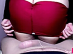 Ass rubbing cock, assjob cumshot, try not to cum