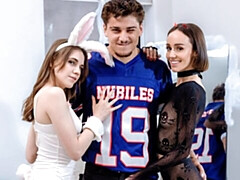 Nubile Films featuring Christina Sage and Rose-caarter's ffm porn