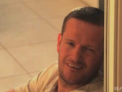 Blond, Sperma shot, Sperma in gezicht, Bekijker