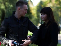 Stunning eye candy enjoys sensual ass drilling