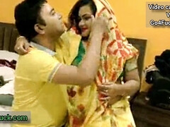 Mamada, Pareja, Sexo duro, Casero, Hotel, Indio, Mamá, Tetas