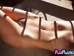 Perfect butt natural teenage posing naked