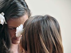 Amateur, Gros seins, Poilue, Lesbienne, Rasée