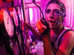 Stunning chick Tru Kait rides rock hard cock until it explodes