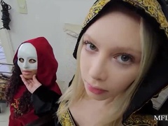 Blondine, Braunhaarige, Domination, Fetisch, Hd, Latina, Portugiesisch, Ablutschen