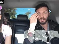 Sona bella hooks up with Big Cock on the rail home