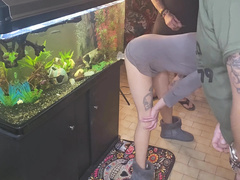 Enthousiasteling, Blond, Bruinharig, Sperma, Sperma shot, Seksspeelgoed, Huisgemaakt, Trio