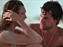 Grote mammen, Gebondenheid, Beroemdheid, Groep, Hardcore, Buiten, Tieten likken