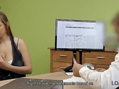 18 ans, Audition, Gros seins, Sucer une bite, Couple, Tchèque, Argent, Adolescente