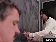 Анальный секс, Минет, Буккаке, Сперма на лице, Групповуха, Секс без цензуры, Реалити, Студентка