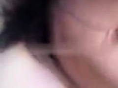 Aziatisch, Harig, Gezichtspunt, Tiener, Tieten likken