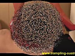 Sadomasoquismo, Rubia, Amarrada, Pies, Dominacion femenina, Fetiche, Sexo duro, Trio