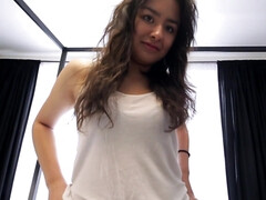 Азиатки, Жопа, Брюнетки, Натуральные сиськи, От первого лица, Киски, Молоденькие, Сиськи