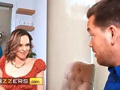 Brazzers - serenity cox gets leaned over the kitchen counter and pounded hard by dangled Kyle Mason