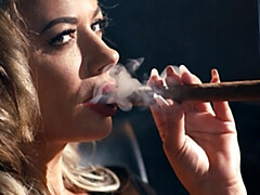 Grosser schwanz, Grosse titten, Blondine, Blasen, Handjob, Masturbation, Pov, Abendanzug