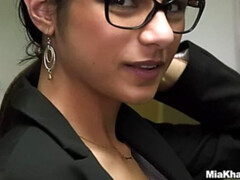 Arabisch, Grote kont, Bruinharig, Dichtbij, Brillen, Hardcore, Hd, Alleen