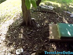 18 ans, Amateur, Sucer une bite, Hard, Hd, De plein air, Pov, Réalité