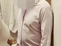 Quickie in the office toilet