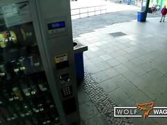 Sucer une bite, Éjaculer dans la bouche, Gorge profonde, Allemand, Mère que j'aimerais baiser, Pov, Public, Train