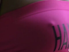 Grote mammen, Bruinharig, Schattig, Dochter, Hondjeshouding, Huisgemaakt, Russisch, Tiener