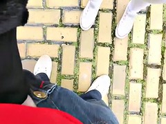 Tussi, Braunhaarige, Im freien, Pov