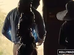 Cul, Gros cul, Gros seins, Noire, Tir de sperme, Noir ébène, Hd, Seins naturels