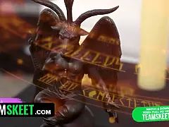 Compilation, Hd, Naine, Rasée, Maigrichonne, Tabou, Adolescente, Plan cul à trois