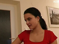 18 jaar, Europees, Gezin, Duits, Harig, Hardcore, Natuurlijk, Natuurlijke tieten