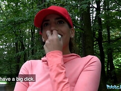 Любители, Большой член, Семяизвержение, Чудовищные размеры, На природе, От первого лица, На публике, Испанки