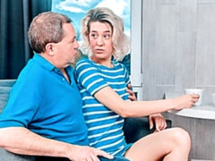 Enthousiasteling, Slaapkamer, Blond, Pijpbeurt, Hondjeshouding, Klein, Kut duiken, Tiener