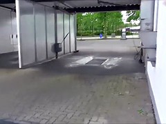 Leie, Grosser arsch, Blondine, Spermaladung, Hardcore, Im freien, Pov, Öffentlich