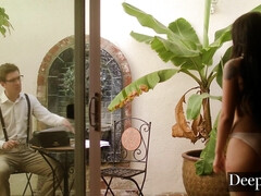 Deeper. Gina Valentina Gets more than a Tip - Gina valentina