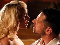 Sweet missionary pose sex with Lucette Nice and Anna De Ville