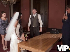 Asiatique, Mariée, Brunette brune, Tromperie, Public, Fils, Jarretelles, Mariage