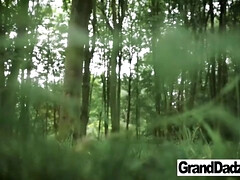 18 jahre, Grosser schwanz, Grosse titten, Grossvater, Pov, Muschi, Arsch lecken, Titten