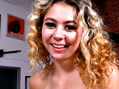 Rubia, Pajear, Bragas, Pequeña, Perforación, Coño, Adolescente, Tetas