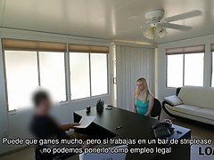 Loan4k. loan agent penetrates tight snatch and gives lady a excellent fuck