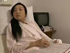 Japanese Hospital Conjugal Visit 01: Blowjob, Hardcore Asian Porn