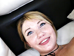 18 años, Rubia, Mamada, Estilo perrito, Novia, Pov, Pezones inflados, Adolescente